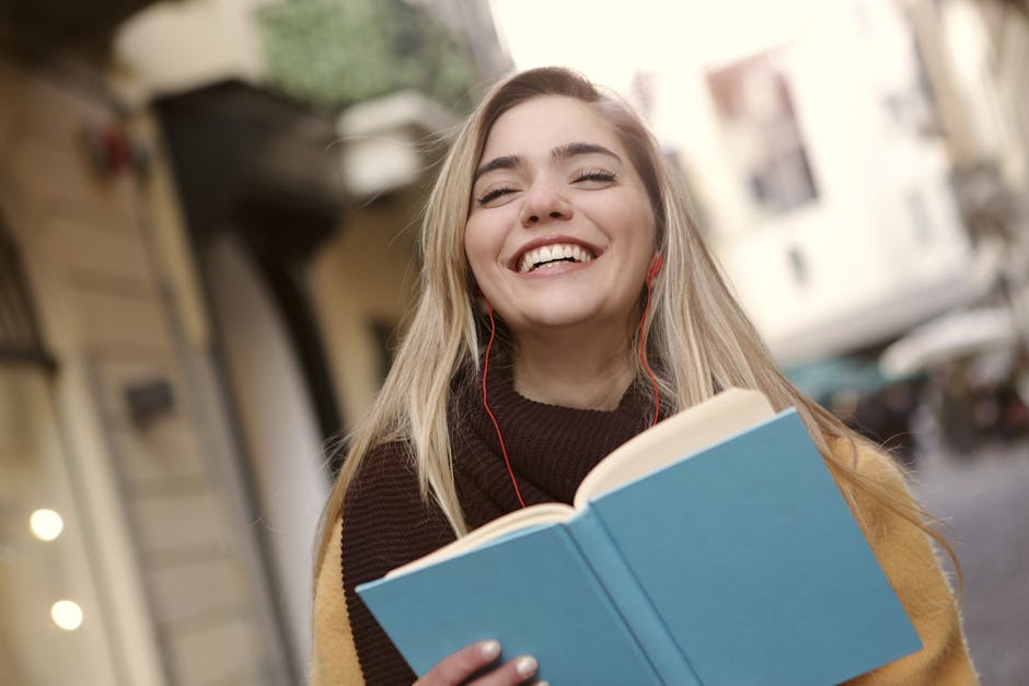 Used academic books on a shelf