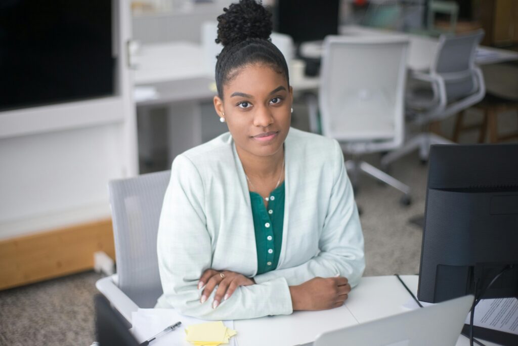 Young professional preparing for a salary conversation