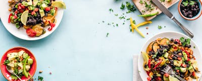 Healthy breakfast with fruit and toast