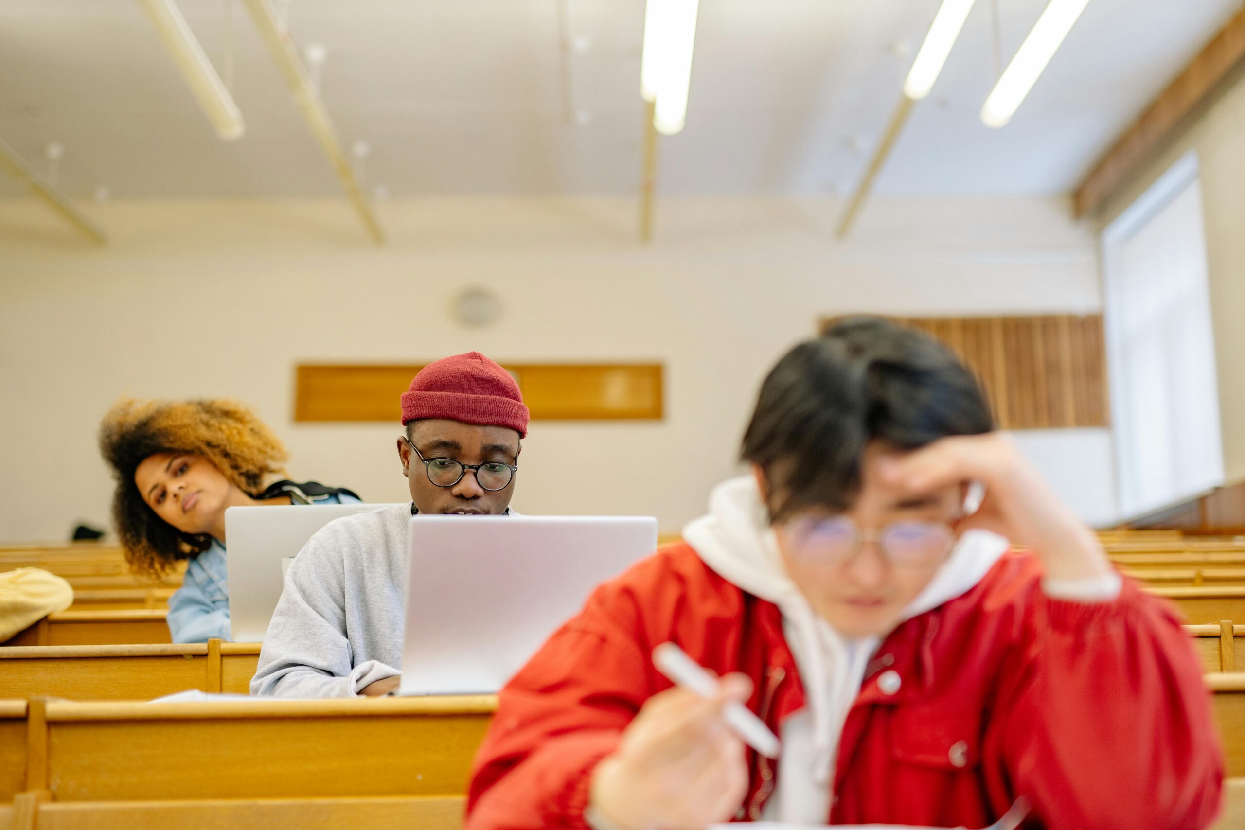 Student reconsidering whether to defer or change their university course