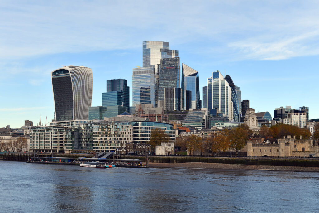 City financial district where the Big Four recruit