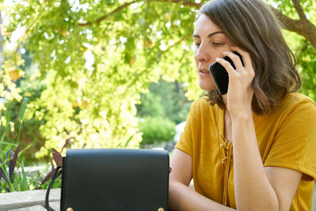 A student phoning a university admissions team about a Clearing place on results day