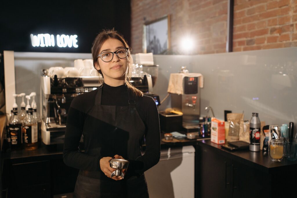 A student who supported themselves through work before starting university